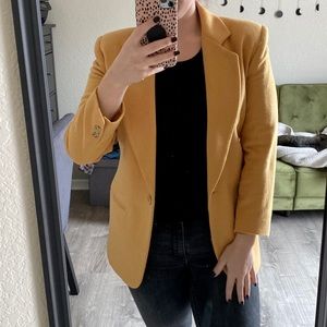 The Limited Vintage Wool Cashmere Blazer